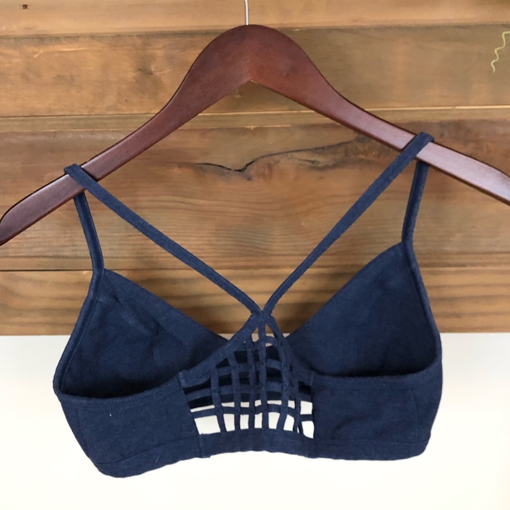 Chaser knot back bralette